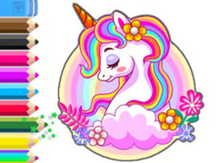 Igra Coloring Book: Unicorn Garden