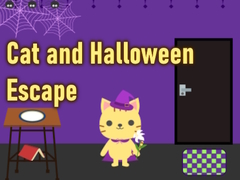 Igra Cat and Halloween Escape