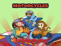 Igra Motorcycle Coloring Pages