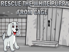 Igra Rescue the White Puppy from Cage