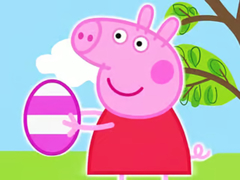 Igra Jigsaw Puzzle: Peppa Pig Easter Eggs