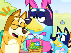 Igra Jigsaw Puzzle: Bluey Easter Dress Up