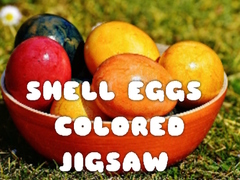 Igra Shell Eggs Colored Jigsaw