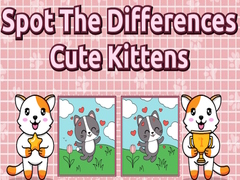 Igra Spot the Differences Cute Kittens