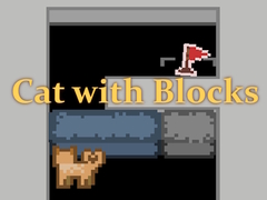 Igra Cat with Blocks