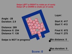 Igra Candy Shake Shake Gravity Puzzle
