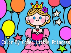 Igra Color By Code: Little Princess