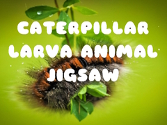 Igra Caterpillar Larva Animal Jigsaw
