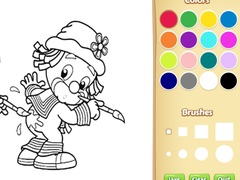 Igra Clown Coloring Book For Adults
