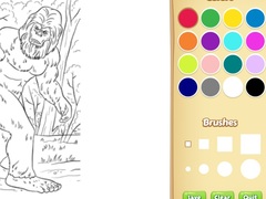 Igra Bigfoot Coloring Book
