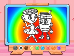 Igra Coloring Book: Cappuccina Assassino Love Story