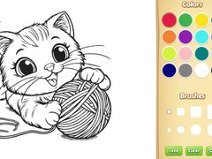 Igra Cat Coloring Book