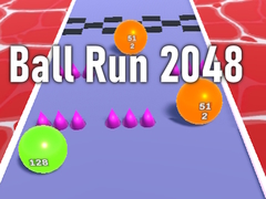 Igra Ball Run 2048