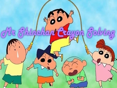 Igra Mr Shinchan Crayon Solving
