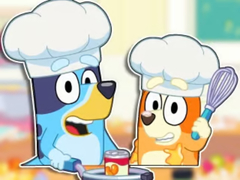 Igra Jigsaw Puzzle: Bluey & Bingo Fancy Cooking