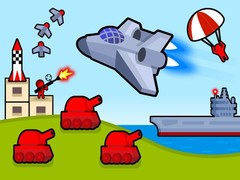 Igra Bomber Plane: 2D Air Strike