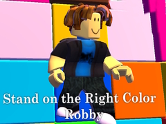 Igra Stand on the Right Color Robby