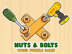 Igra Nuts & Bolts Wood Puzzle Game