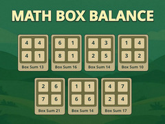 Igra Math Box Balance