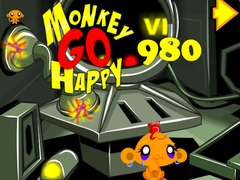 Igra Monkey Go Happy Stage 980