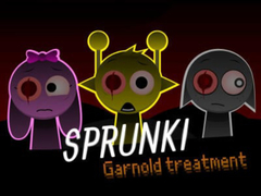 Igra Sprunki Garnold Treatment