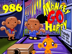 Igra Monkey Go Happy Stage 986