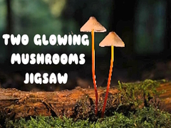 Igra Two Glowing Mushrooms Jigsaw
