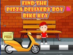Igra Find the Pizza Delivery Boy Bike Key