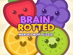 Igra Brain Rotted Merge Drop Puzzle