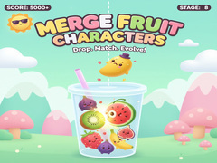 Igra Merge Fruit Characters