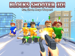 Igra Blocks Shooter 3D! Run, Shoot, Merge Weapons!