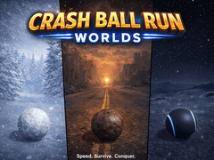Igra Crash Ball Run: Worlds