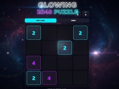Igra Glowing 2048 Puzzle