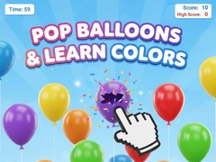 Igra Pop Balloons & Learn Colors