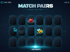 Igra Match Pairs Memory Challenge