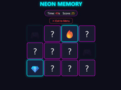 Igra Neon Memory