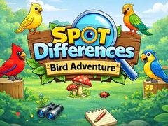 Igra Spot Differences Bird Adventure