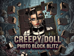 Igra Creepy Doll Photo Block Blitz
