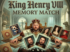 Igra King Henry VIII Memory Match