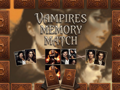 Igra Vampires Memory Match