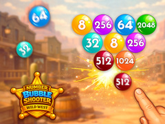 Igra Number Bubble Shooter Wild West
