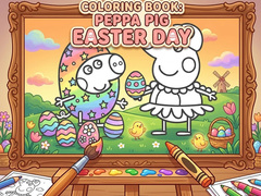 Igra Coloring Book: Peppa Pig Easter Day