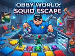 Igra Obby World Squid Escape