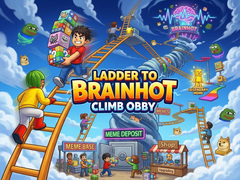 Igra Ladder to Brainhot: Climb Obby