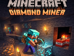 Igra Minecraft Diamond Miner