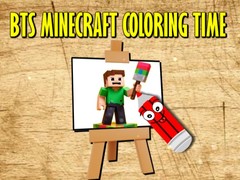Igra BTS Minecraft Coloring Time