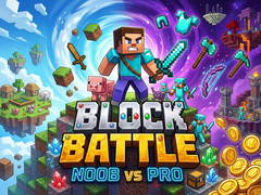 Igra Block Battle - Noob vs Pro