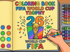 Igra Coloring Book: FIFA World Cup Trophy