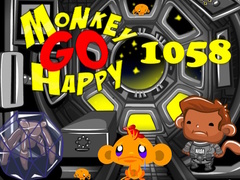 Igra Monkey Go Happy Stage 1058
