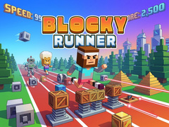 Igra Blocky Runner